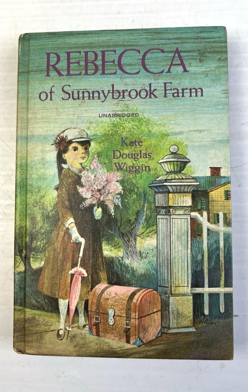 Rebecca Of Sunnybrook Farm 1903 - 1965 Ed Classic Children Girl's Book Hardcover